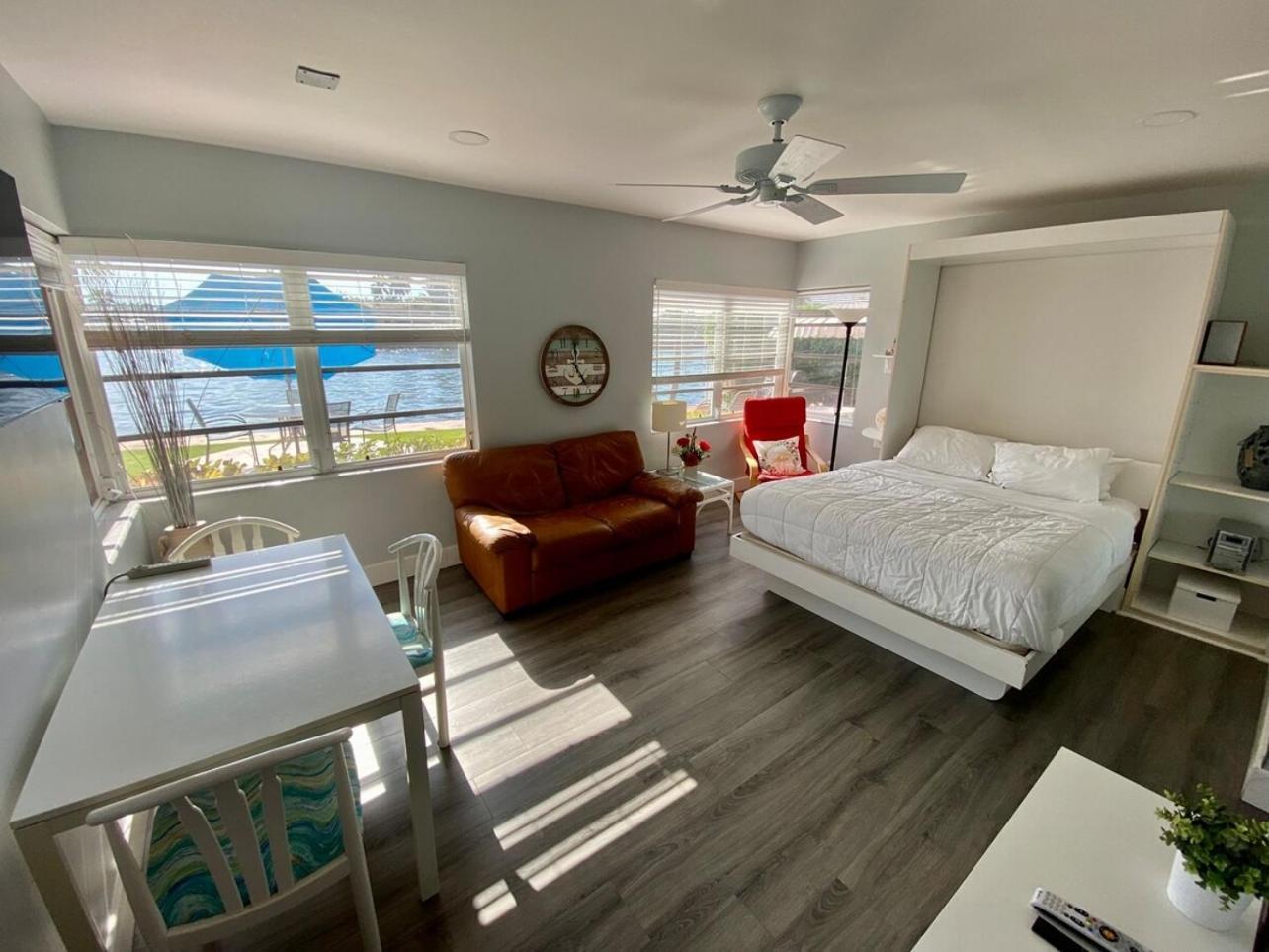 Vila Studio Intracoastal Views! 5 Min Walk To The Beach Pompano Beach Exteriér fotografie