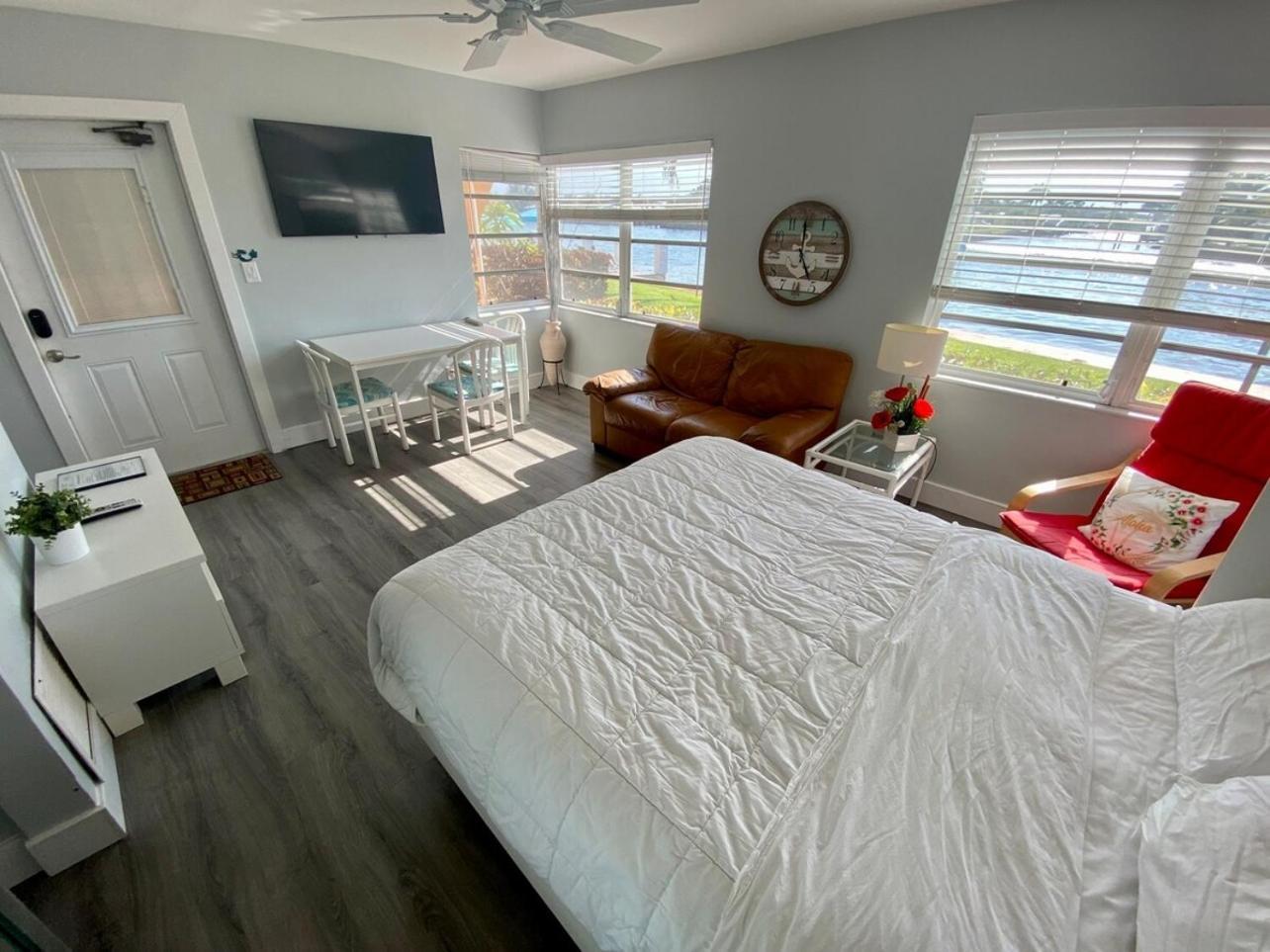 Vila Studio Intracoastal Views! 5 Min Walk To The Beach Pompano Beach Exteriér fotografie